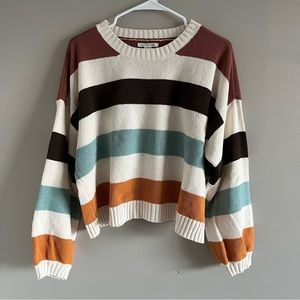 american eagle cropped sweater